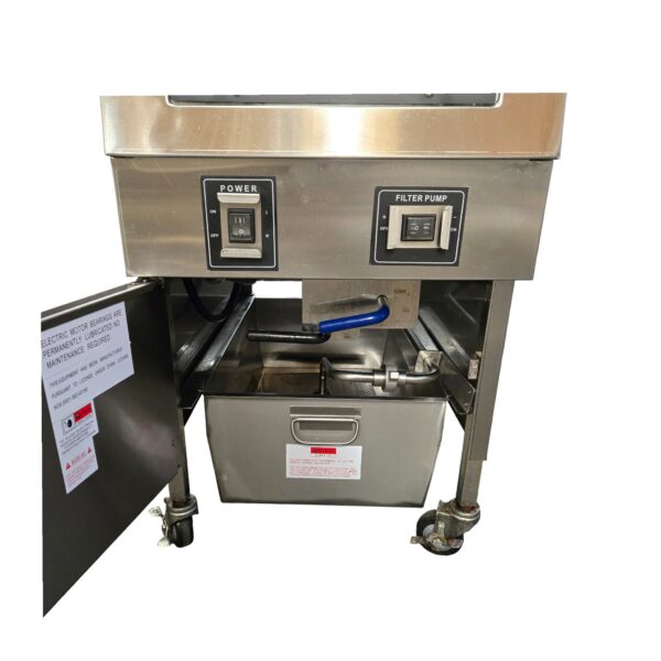 Fritteuse CNIX FRYER 380V, 6kW, 16A, B 44 x T 89 x H 115 cm – Bild 6