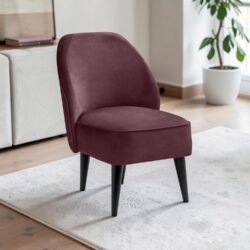 Sessel I Loungesessel Lasse Samt, Nosagfederung, violett I 6 STK für CHF 490.00 – Bild 6
