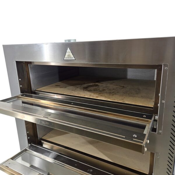 Pizzaofen Cuppone Tiziano für 2 + 2 Ø30 cm – Bild 6