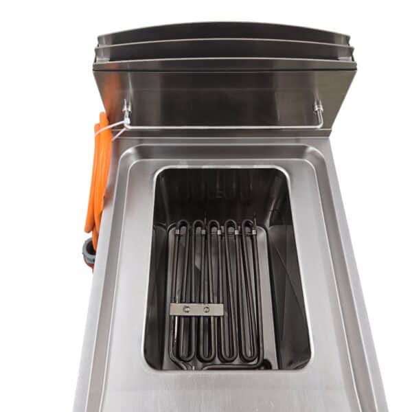 Fritteuse 15FEC, 13 l, 400V, 12kW, 30A, B 40 x T 72 x H 104 cm – Bild 4