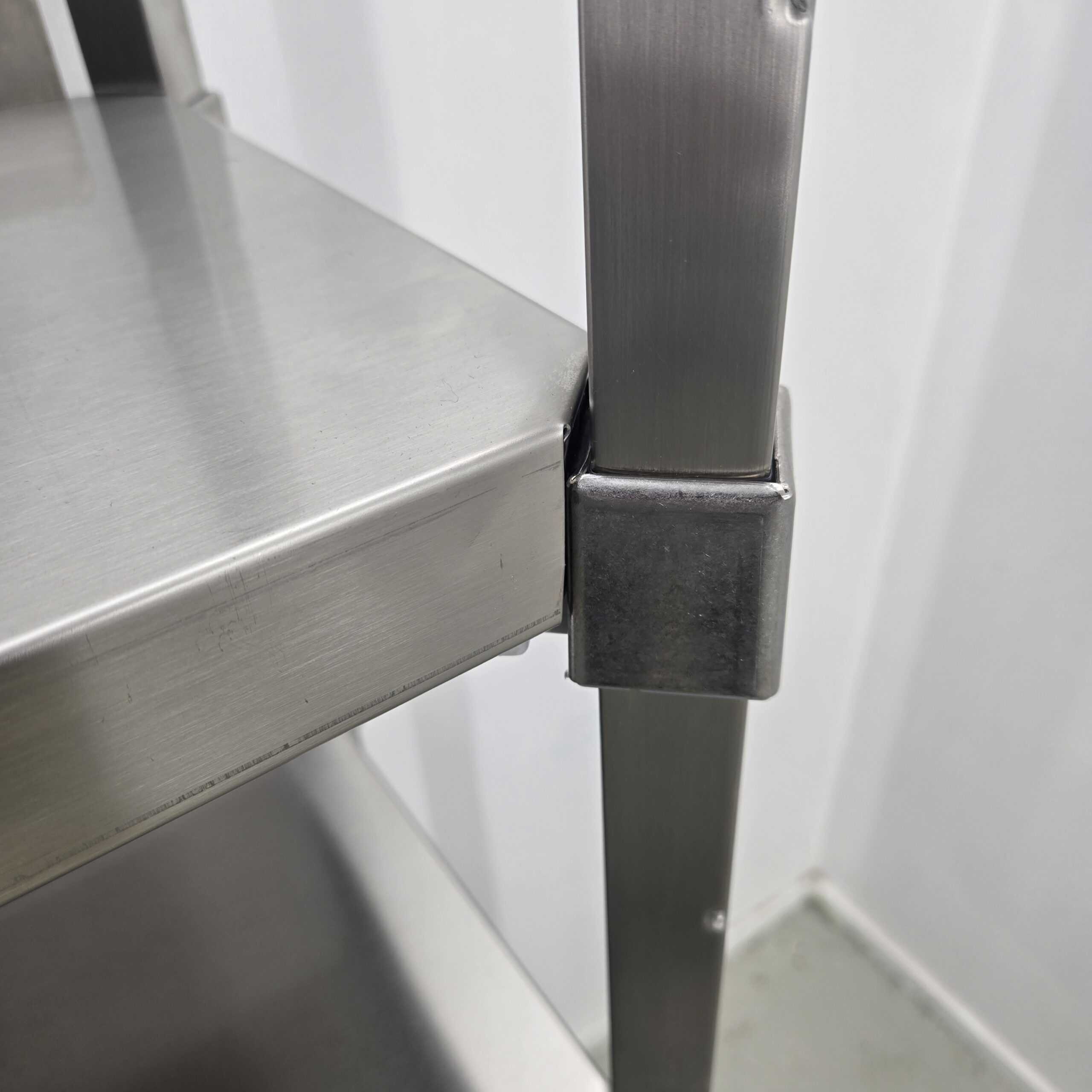 Regal Edelstahl, B 66 x T 36 x H 140 cm NEU – Bild 4