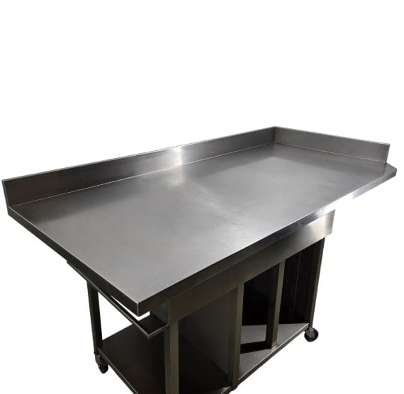 Abdeckung Edelstahl Hugentobler B 164 x T 80 x H 14 cm – Bild 2