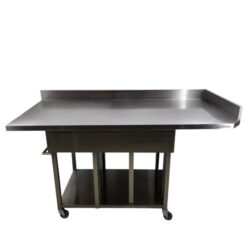 Abdeckung Edelstahl Hugentobler B 164 x T 80 x H 14 cm