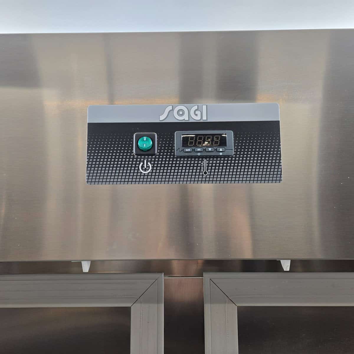 Tiefkühlschrank Edelstahl GN 2/1, -22°C bis -15°C, B 150 x T 80 x H 200 cm – Bild 5