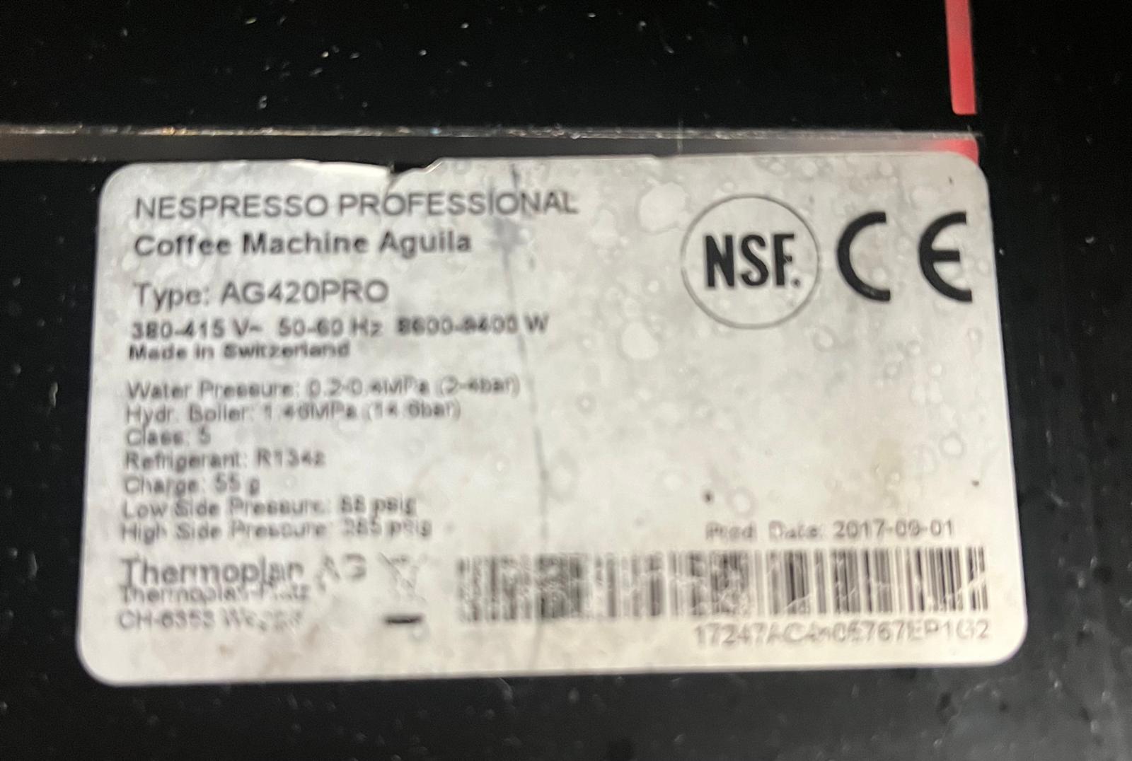 Nespresso Aguila 440 Professional I CHF 1'390.00 – Bild 4