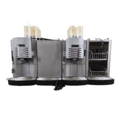 Kaffeemaschinen Franke Spectra S inkl. Milchkühler und Tassenwärmer, 2x 400V, 2x 230V, B 122 x T 58 x H 76 cm