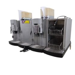 Kaffeemaschinen Franke Spectra S inkl. Milchkühler und Tassenwärmer, 2x 400V, 2x 230V, B 122 x T 58 x H 76 cm – Bild 3
