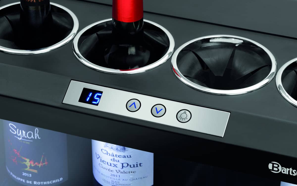 Weinkühler 4FL-100, 230V, B 48 x T 26 x H 26 cm – Bild 2