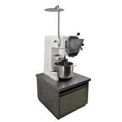 Universalküchenmaschine Rotor Lips C-Piccolo inkl. Zubehör und Unterbau, 380V, 0.6kW, B 62 x T 88 x H 120 cm