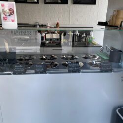 Eistheke mit Glasaufsatz U5 COMBI 8C EMD, 230V, 160W, 98 kg, B 127 x T 67.9 x H 126 cm I CHF 990.00