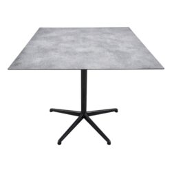 Gartentisch Mazuvo klappbar Cemento 80 x 80 cm