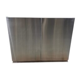 Wandhängeschrank Edelstahl, Premium Qualität, B 100 x T 38 x H 76 cm