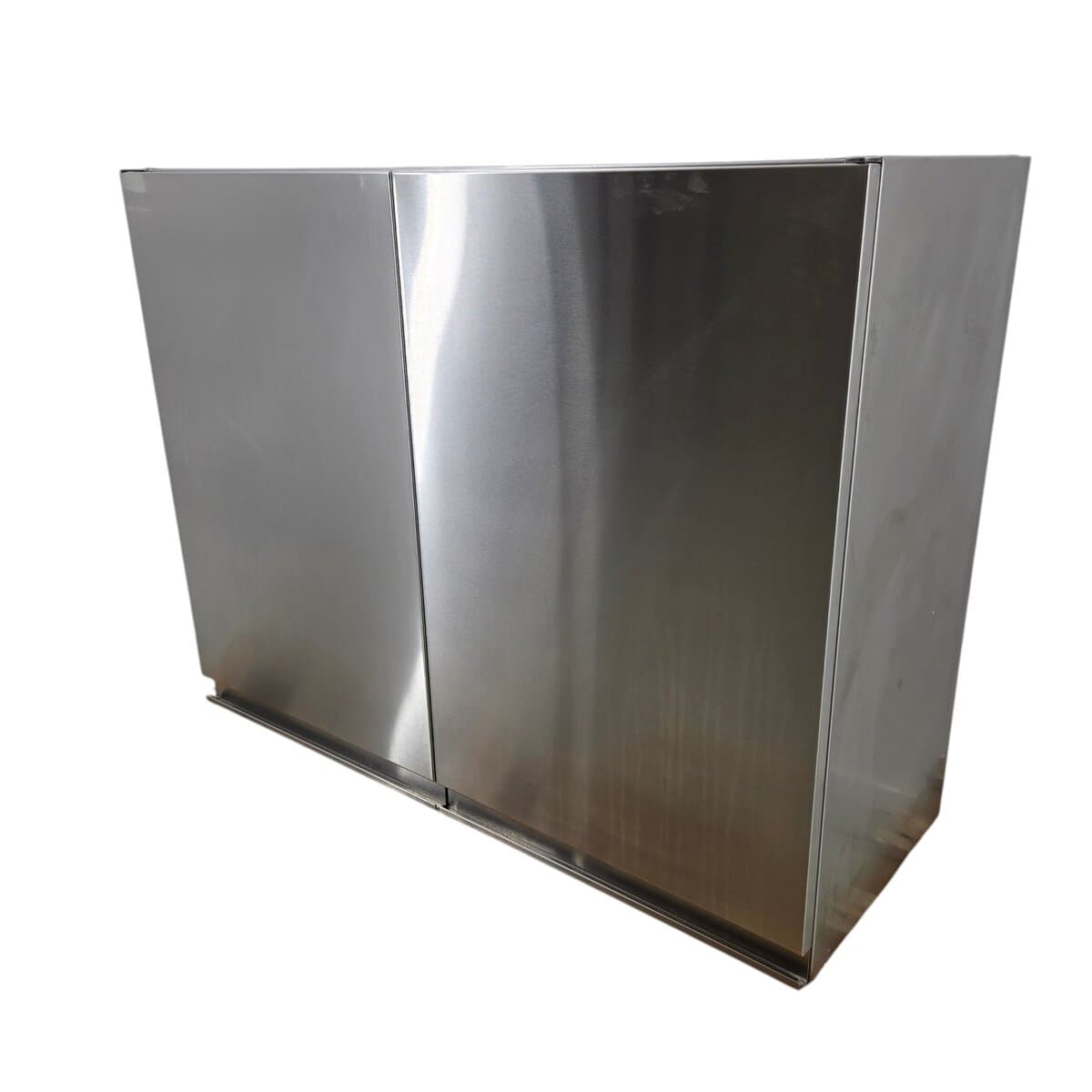 Wandhängeschrank Edelstahl, Premium Qualität, B 100 x T 38 x H 76 cm – Bild 3