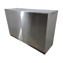 Wandhängeschrank Edelstahl, Premium Qualität, B 120 x T 38 x H 87 cm – Bild 3
