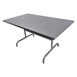 Gartentisch Klapptisch Schaffner SÄNTIS anthrazit 140 x 80 cm