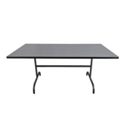 Gartentisch Klapptisch Schaffner SÄNTIS anthrazit 165 x 90 cm