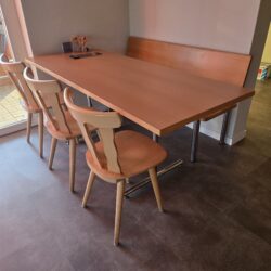 Tisch B 150 x T 75 x H 75.5 cm