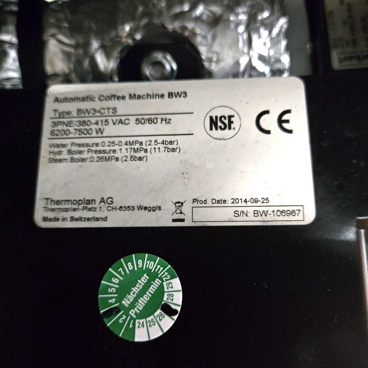 Kaffeemaschine Black&White3 BW3-CTS – Bild 8