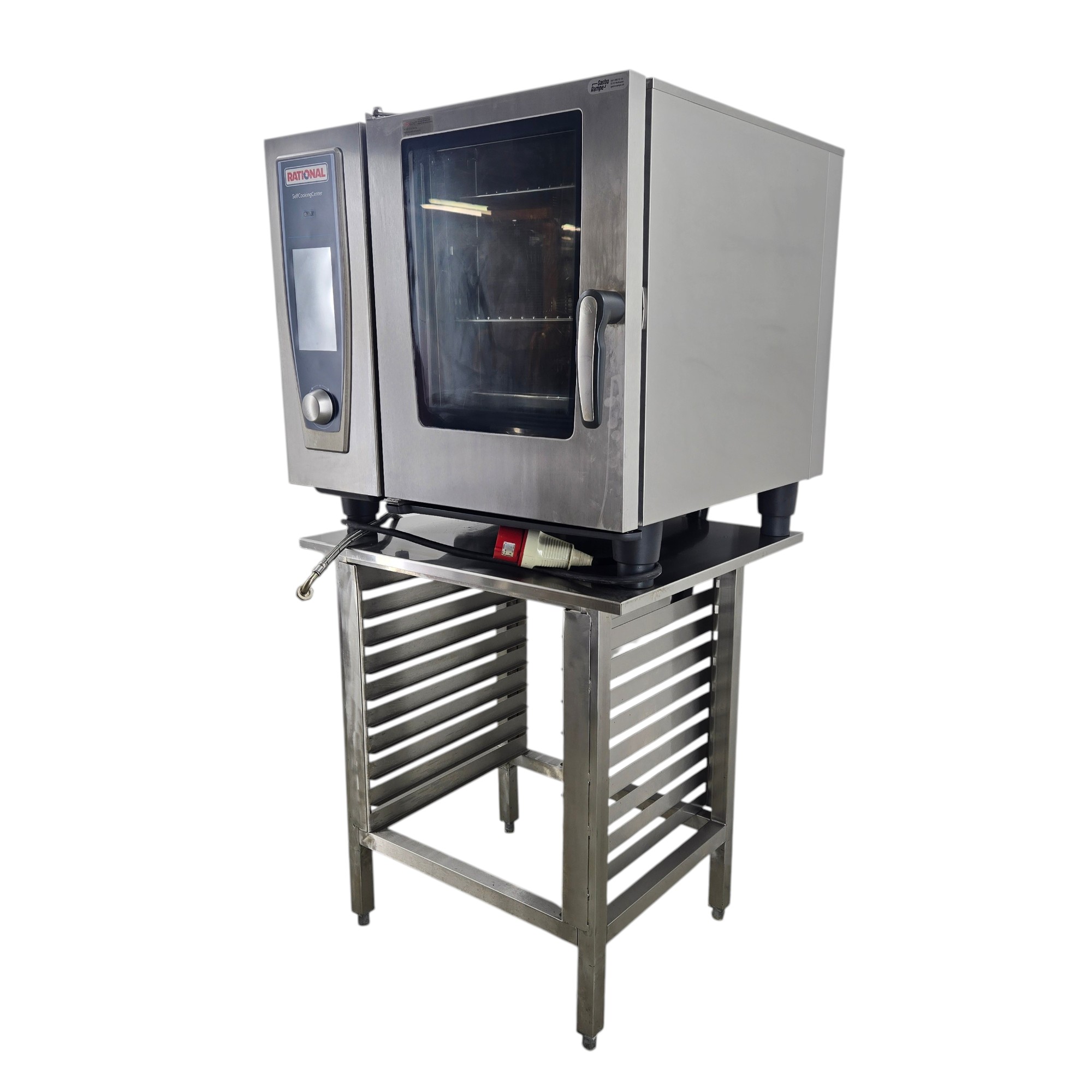 Kombidämpfer Rational SelfCookingCenter SCC WE 61 6x GN 1/1 inkl. Untergestell – Bild 3