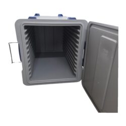 Thermobox Blanco B.PRO BPT 420 K B.PROTHERM - unbeheizt mit Flügeltür - Frontlader - grau – Bild 3