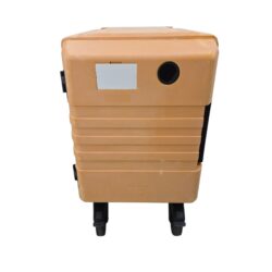 Thermoport Rieber ® K 1000 unbeheizt - orange, fahrbar, 12 x GN 1/1