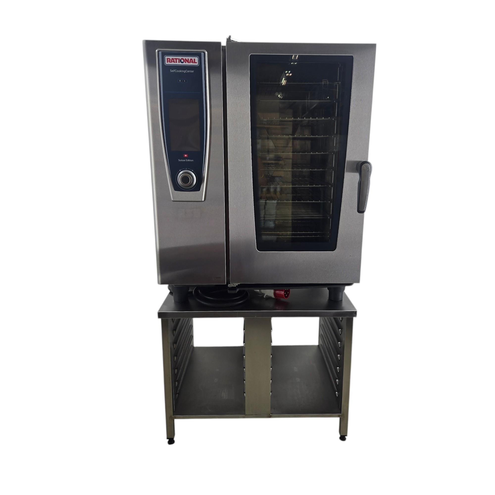 Kombidämpfer SelfCooking Center Rational SCC WE 101, 10 x GN 1/1, inkl. Untergestell