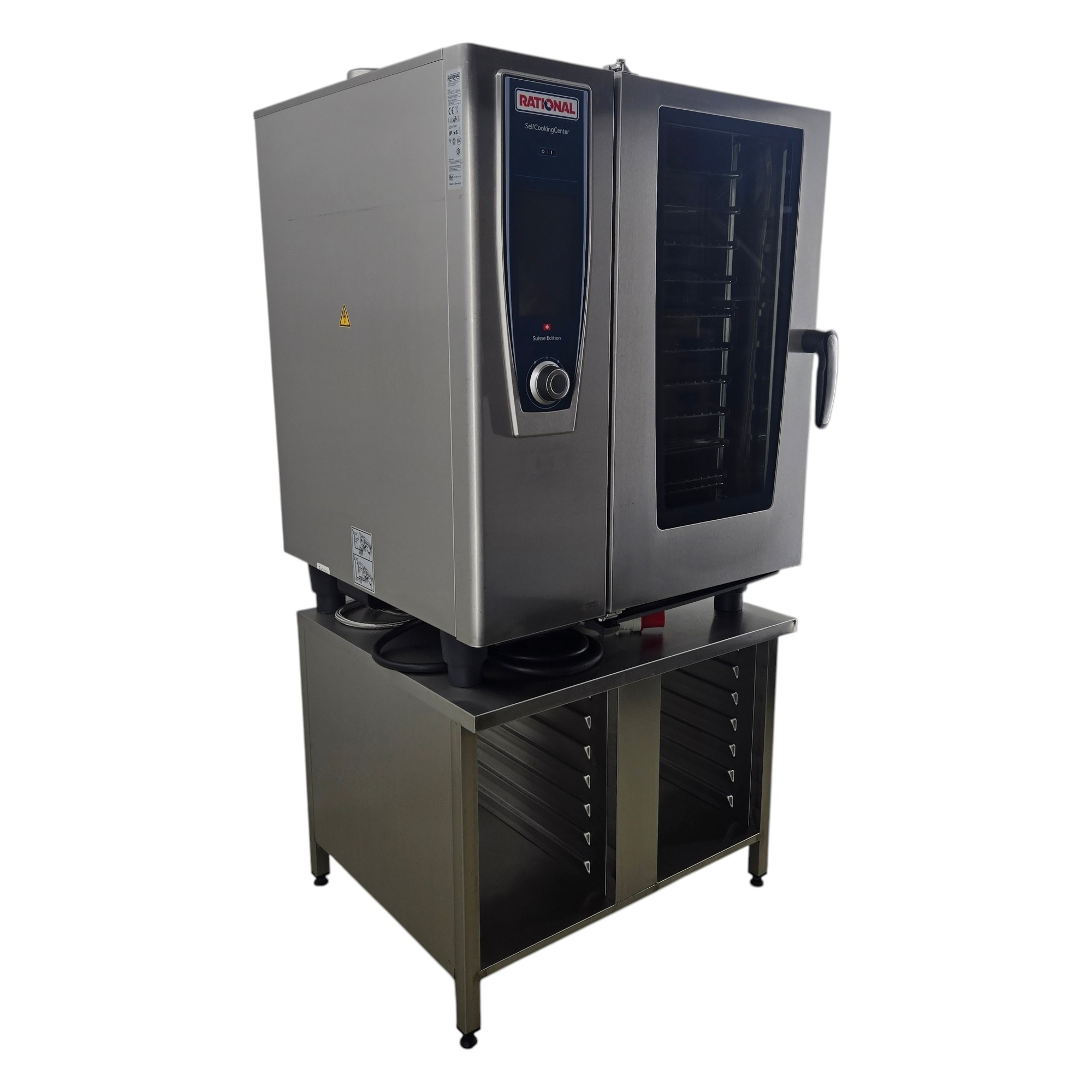 Kombidämpfer SelfCooking Center Rational SCC WE 101, 10 x GN 1/1, inkl. Untergestell – Bild 2