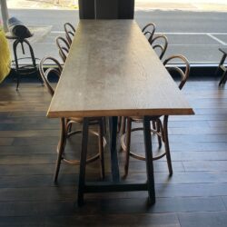 Hochtisch Holz Midi Höhe, B 220 x T 75 x H 90 cm