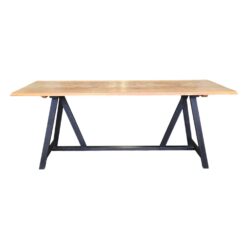 Hochtisch Holz Midi Höhe, B 220 x T 75 x H 90 cm – Bild 2
