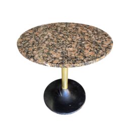 Tisch I Bistrotisch rund Granit, Ø 65 x H 68 cm