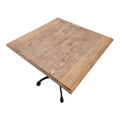 Tischplatte Eiche mit Nostalgiekante, L 75 x B 75 x H 3 cm – Bild 3