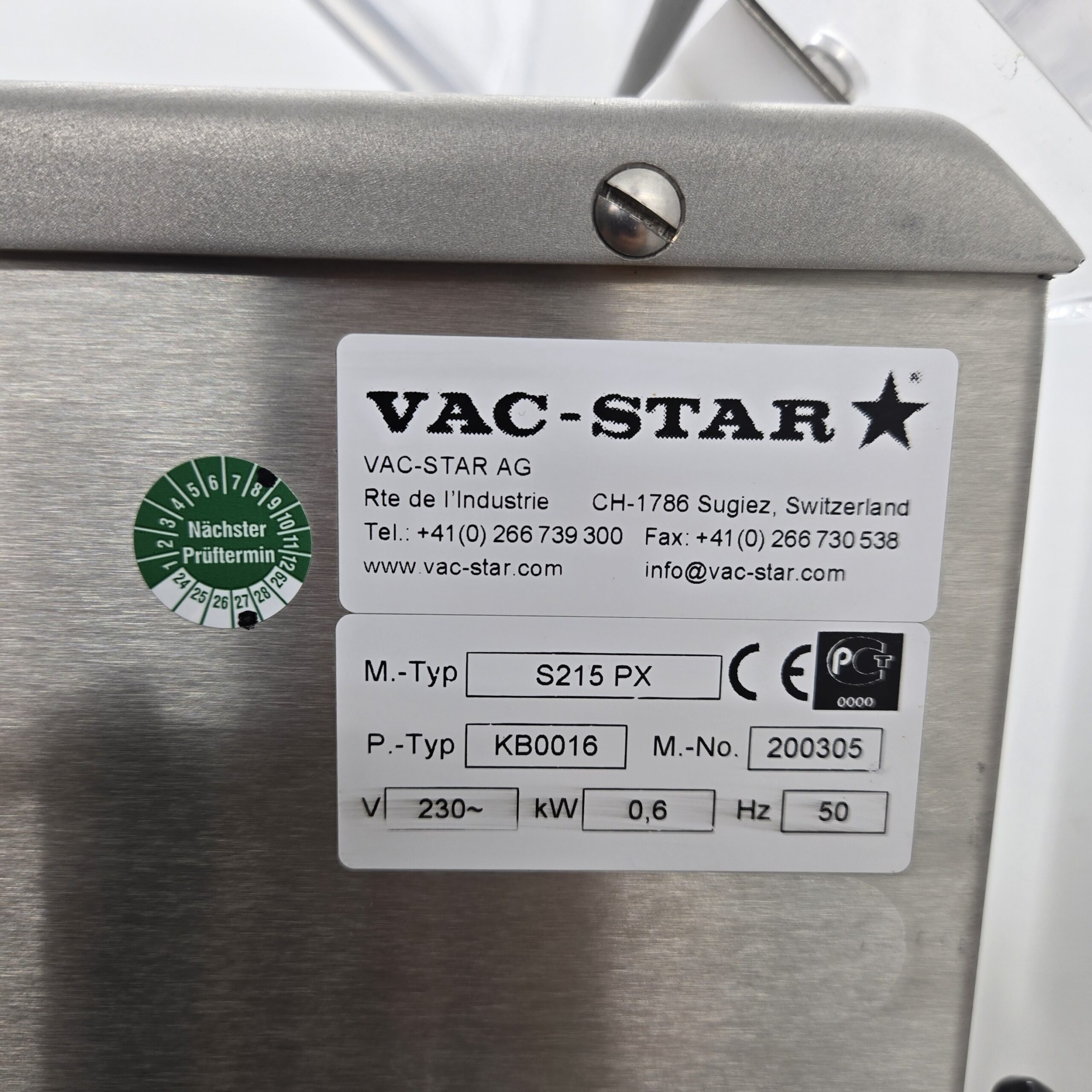 Vakuumiermaschine VAC-Star S215 PX – Bild 5