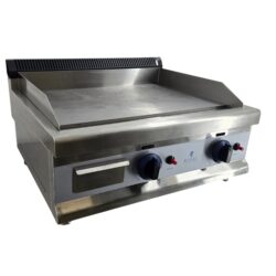 Gasgrill 65 cm glatt 2 x 3100 W