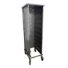 Tablettwagen I Abräumwagen 9 Einschübe Bäckernorm, Verkleidung 3-seitig, B 51 x T 67 x 181 cm