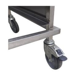 Tablettwagen I Abräumwagen 9 Einschübe Bäckernorm, Verkleidung 3-seitig, B 51 x T 67 x 181 cm – Bild 4
