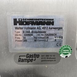Brotschneidmaschine Hofmann – Bild 5