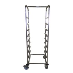 Spülkorbwagen Edelstahl für 9 Spülkörbe 50 x 50 cm – Bild 2