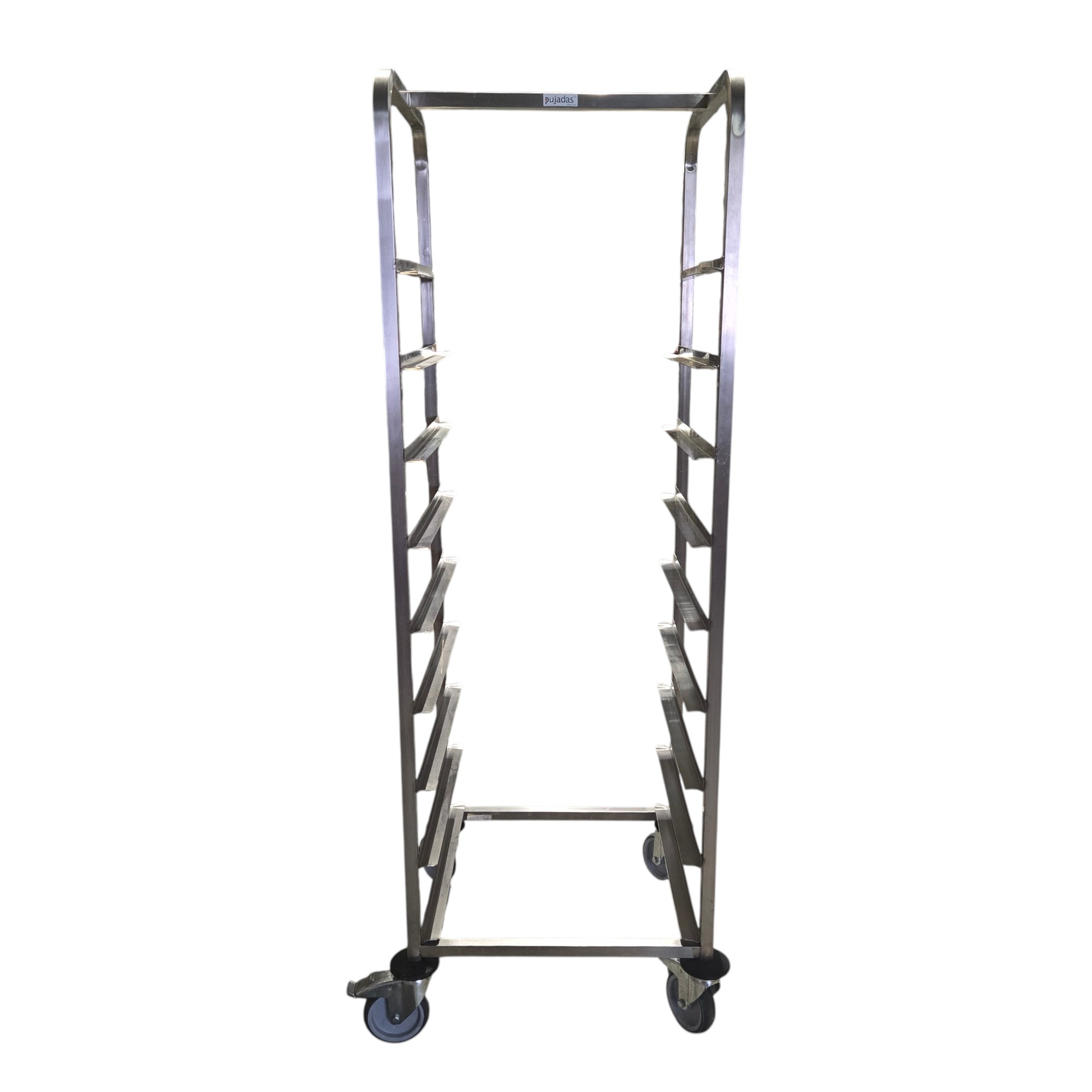 Spülkorbwagen Edelstahl für 9 Spülkörbe 50 x 50 cm – Bild 2