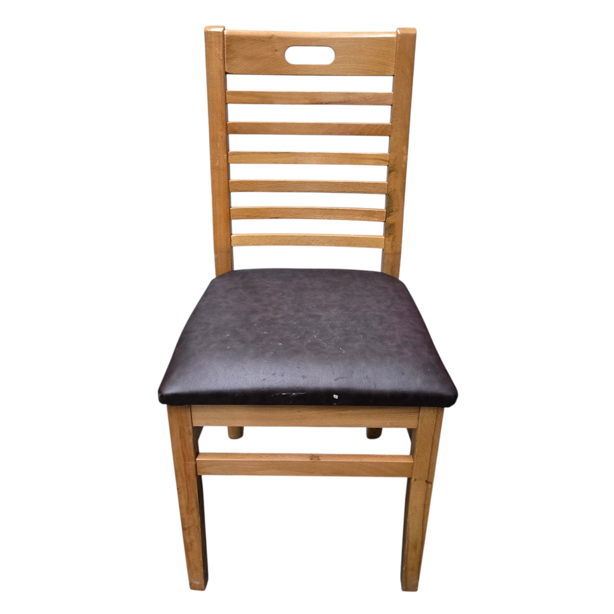 Stuhl Holz mit Sitzpolster braun I 22 STK für CHF 390.00 – Bild 2