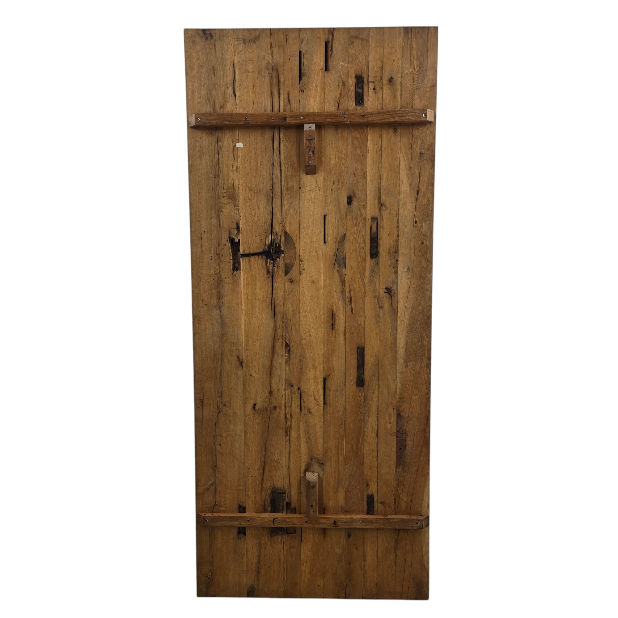 Tischplatte Eiche mit Nostalgiekante, L 210 x B 90 x H 3 cm – Bild 3